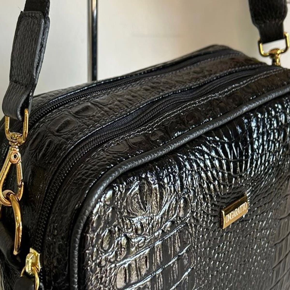 Bolsa Tiracolo Pequena Retangular